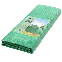 Cubierta de Repuesto para Invernadero 600x300x200cm Tipo Túnel Carpa de Invernadero con 12 Ventanas Verde - Ogal.Es