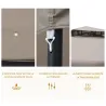 Cenador de Jardín 3x3 m Pabellón de Exterior con Doble Techo de Ventilación 4 Cortinas Mosquiteras Laterales con... - Ogal.Es