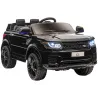 Coche Eléctrico SUV para 3-6 Años Coche de Batería 12V con 2 Motores Mando a Distancia 110x68x52 cm Negro - Ogal.Es