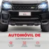 Coche Eléctrico SUV para 3-6 Años Coche de Batería 12V con 2 Motores Mando a Distancia 110x68x52 cm Negro - Ogal.Es