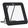 Red de Rebote Plegable con Ángulo Ajustable para Entrenamiento de Fútbol Béisbol y Más 128x118x108-120 cm Negro - Ogal.Es