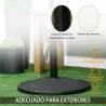 Base para Sombrilla de 14 kg Pie de Parasol para Mástil de Ø32-38 mm para Jardín Terraza Patio Ø46x34 cm Negro - Ogal.Es
