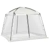 Carpa de Jardín 3x3 m para 6-8 Personas con 4 Mosquiteras y 2 Puertas Protección UV50+ con Bolsa de Transporte B... - Ogal.Es