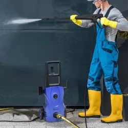 Hidrolimpiadora 1600W Caudal 432 L/h Bomba de Aluminio Presión de 130 Bar Manguera 6m Incluye Cepillo 23.5x27x68... - Ogal.Es