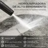 Hidrolimpiadora 1600W Caudal 432 L/h Bomba de Aluminio Presión de 130 Bar Manguera 6m Incluye Cepillo 23.5x27x68... - Ogal.Es