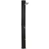 Ducha Solar de Jardín 40L con Cabezal de Ducha Grifo Agua Caliente hasta 60℃ para Piscina Patio 19x20x217 cm Negro - Ogal.Es