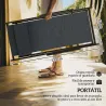 Conjunto de 2 Tumbonas Plegables de Aluminio con Respaldo Regulable en 5 Posiciones y Reposacabezas 60x100x85 cm... - Ogal.Es