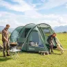 Tienda de Campaña para 3 Personas Impermeable PU2000 mm Protección UV30+ con Bolsa de Transporte 475x264x172 cm ... - Ogal.Es