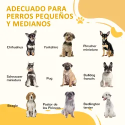 Parque para Perros de 6 Paneles Ajustable Valla Metálica para Mascotas con Marco de Acero 82,5-150x79x81 cm Negro - Ogal.Es