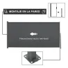 Toldo Lateral Retráctil 300x160 cm Pantalla Enrollable Mampara de Privacidad y Protección Solar para Balcón Terr... - Ogal.Es