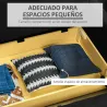 Sofá Cama de 2 Plazas Sofá Cama Tapizado en Poli Algodón con 2 Cojines Desmontables y Espacio de Almacenamiento ... - Ogal.Es