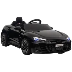 Coche Eléctrico para Niños de +3 Años AUDI RS e-tron GT Coche de Batería con Mando a Distancia 103x58x41 cm Negro - Ogal.Es