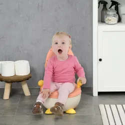 Orinal Infantil WC Aprendizaje Orinal para Bebé de 6-36 Meses en Forma de Zorro Tapa Antideslizante 34,5x35x23 c... - Ogal.Es