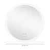 Espejo de Baño Redondo con Luces LED 70x70cm Espejo Antivaho 3 Luces de Colores Función de Memoria Interruptor T... - Ogal.Es