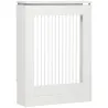 Cubierta de Radiador Cubre Radiador Moderno Pintado de MDF con Estante Superior para Salón Dormitorio 60x18x84 c... - Ogal.Es