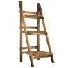 Soporte para Plantas de Madera de 3 Niveles Estantería para Plantas Plegable Soporte para Macetas 40x37x93 cm Na... - Ogal.Es