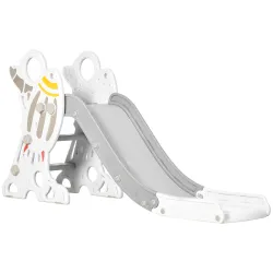 Tobogán Infantil para Niños de 18-36 Meses con 3 Escalones Antideslizantes para Interior Exterior 157x46,5x80 cm... - Ogal.Es