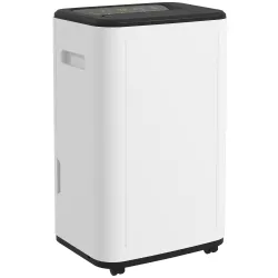 Deshumidificador Eléctrico Depósito de Agua 6 Litro 20L/día con 3 Modos 2 Velocidades Temporizador 33,5x26x53 cm... - Ogal.Es