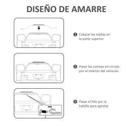 Barras de Transversales de Techo de Coche Baca Portaequipajes para Coche de 2 Piezas Carga máx.75 kg 85x10x8 cm ... - Ogal.Es