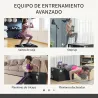 Cajón de Salto 3 en 1 con Cremallera y 3 Alturas Diferentes Carga 120 kg para Casa Oficina Gimnasia 75x51x61 cm... - Ogal.Es