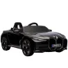 Coche Eléctrico para Niños 37-72 Meses Autorización BMW I4 con Control Remoto y Cinturón de Seguridad 115x67x45c... - Ogal.Es