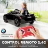 Coche Eléctrico para Niños 37-72 Meses Autorización BMW I4 con Control Remoto y Cinturón de Seguridad 115x67x45c... - Ogal.Es