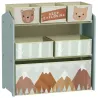 Organizador de Juguetes para Niños Estantería para Juguetes con 6 Cajas de Tela no Tejida Extraíbles 63x30x66 cm... - Ogal.Es