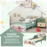 Cama para Niños 143x77x60 cm Cama Infantil de 3-6 Años con Barreras de Protección y Estampados Carga Máx. 40 kg ... - Ogal.Es