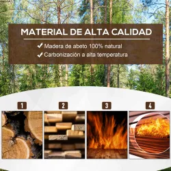 Jardinera Rectangular Arriate de Jardín con 4 Patas para Cultivos Verduras Flores en Jardín Balcón 70x35x30 cm N... - Ogal.Es