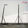 Soporte para Saco de Boxeo Plegable con Altura Ajustable para Entrenamiento en Casa Carga 60 kg 170x90x182-225 c... - Ogal.Es