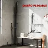 Soporte para Saco de Boxeo Plegable con Altura Ajustable para Entrenamiento en Casa Carga 60 kg 170x90x182-225 c... - Ogal.Es