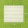 Techo de Repuesto Retráctil 3x2,5 m para Marco de 2,85x2 m Toldo de Tela Solo para Cenador Jardín con 8 Orificio... - Ogal.Es