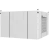 2 Paredes Laterales para Carpa 295x195 cm con Ventana Enrollable y Puerta con Cremallera para Carpa 3x3 m o 3x6 ... - Ogal.Es