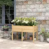 Huerto Urbano Elevado 115x55x80 cm Jardinera de Cultivo con Tela no Tejida para Cultivo Plantas Flores Verduras ... - Ogal.Es