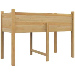 Huerto Urbano Elevado 115x55x80 cm Jardinera de Cultivo con Tela no Tejida para Cultivo Plantas Flores Verduras ... - Ogal.Es