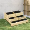 Arriate de Jardín de 3 Niveles con Diseño de Escalera y Tela no Tejida para Cultivos Plantas Flores 93x93x35 cm ... - Ogal.Es
