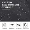 Cama de Acampada con 1 Bolsillo Lateral Bolsa de Transporte y Marco de Acero Carga 150 kg 190x68x52 cm Negro - Ogal.Es