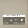 Conjunto de 4 Cojines para Sillas de Comedor 47x47x7cm Impermeable y Protección UV 50+ para Interior y Exterior ... - Ogal.Es