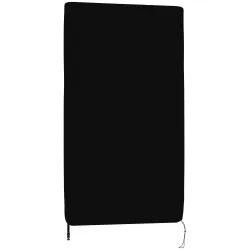 Funda para Mesa de Ping-Pong con Cremallera Anti-UV e Impermeable para Interior y Exterior 275x153x5 cm Negro - Ogal.Es
