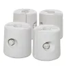 Pack de 4 Pesos para Carpas Plegables Soportes Rellenables con 9 kg de Agua Ø22/24x25 cm Blanco - Ogal.Es