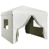 Carpa Plegable Pop-Up 3x3 m con 4 Cortinas Laterales 2 Ventanas de Malla Altura Ajustable Impermeable y Anti-UV ... - Ogal.Es