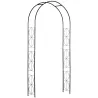 Arco de Jardín de Metal para Rosas y Plantas Trepadoras Arco de Soporte para Plantas y Decoraciones 114x30x230 c... - Ogal.Es