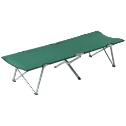 Cama de Acampada Plegable de Tela Oxford 600D con Marco Metálico Carga 136 kg para Playa Senderismo 193x64x40 cm... - Ogal.Es