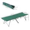 Cama de Acampada Plegable de Tela Oxford 600D con Marco Metálico Carga 136 kg para Playa Senderismo 193x64x40 cm... - Ogal.Es