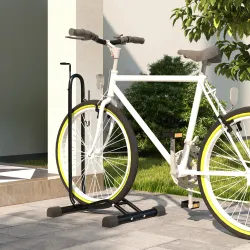 Aparcamiento para Bicicletas Vertical y Horizontal con Ganchos Ajustables para Bicicletas de 24-29 Pulgadas y 70... - Ogal.Es