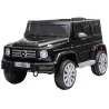 Coche Eléctrico para Niños de Batería 12 V BENZ G500 con Control Remoto Música Bocina 3-5 km/h Carga 30 kg Negro - Ogal.Es