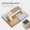 Barras Paralelas de Madera con Alfombra Antideslizante para Entrenamiento en Gimnasio Hogar 30x13x10 cm Natural - Ogal.Es