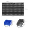 Estantería de Pared para Herramientas de 33 Piezas 63x18x37,5 cm con 30 Cajas Desmontable y 2 Paneles Azul y Gris - Ogal.Es