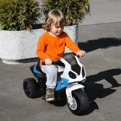 Moto Eléctrica para Niños de 18-36 Meses con Licencia BMW S1000RR con Velocidad 2,5 km/h Carga 20 kg 66x37x44 cm... - Ogal.Es