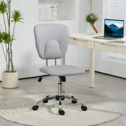 Silla de Oficina Giratoria con Altura Ajustable y Función Basculante para Escritorio Estudio 50x54x87,5-96,5 cm ... - Ogal.Es